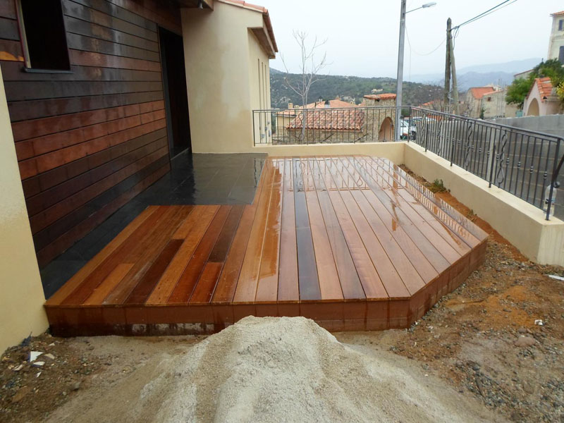 Terrasse bois Bastia